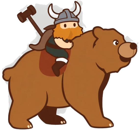Viking Bear Rider